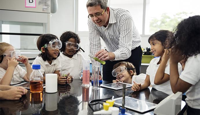 science classroom